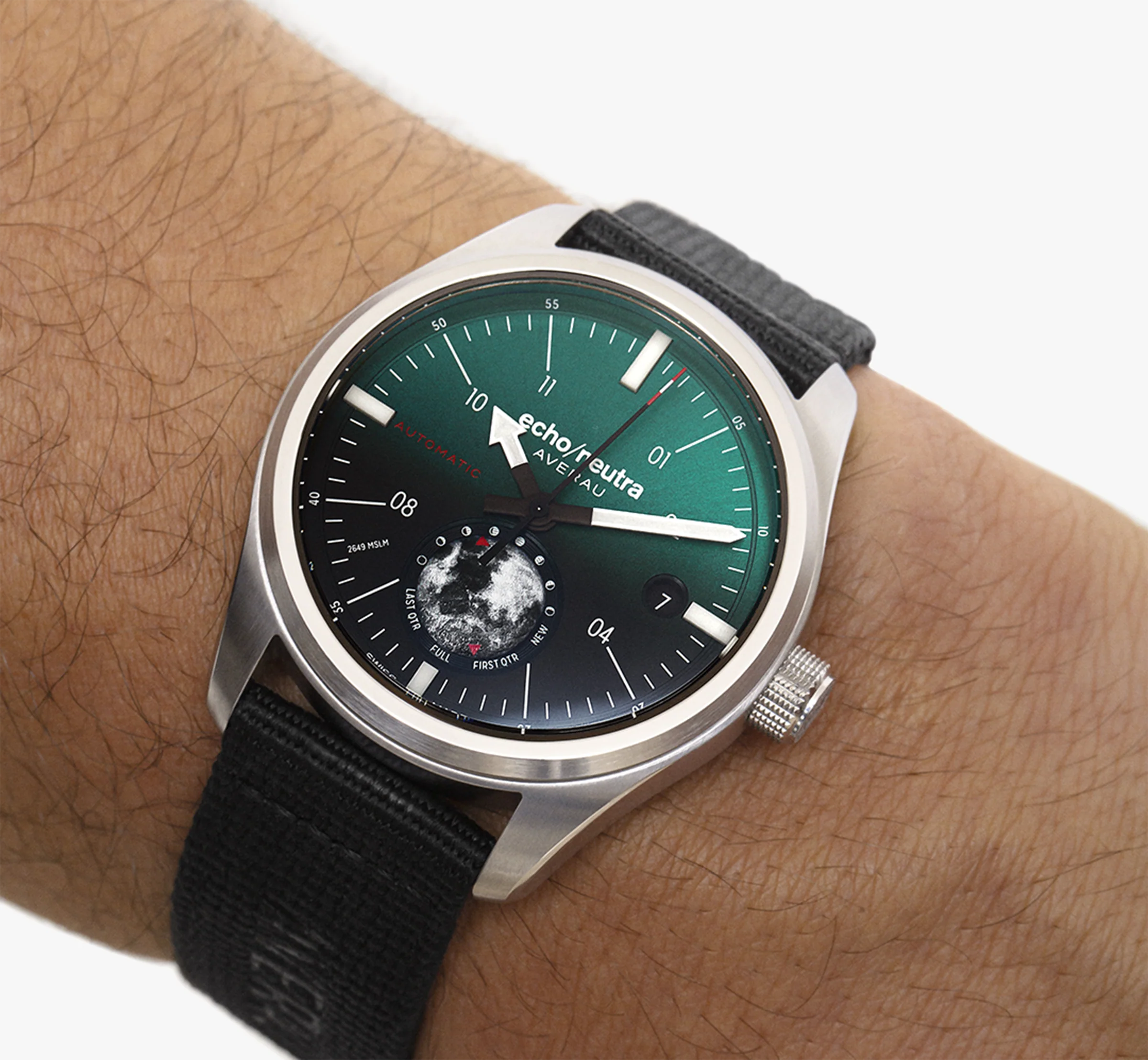AVERAU 39 Moon phase "Big Moon" Green Degradè - Image 3
