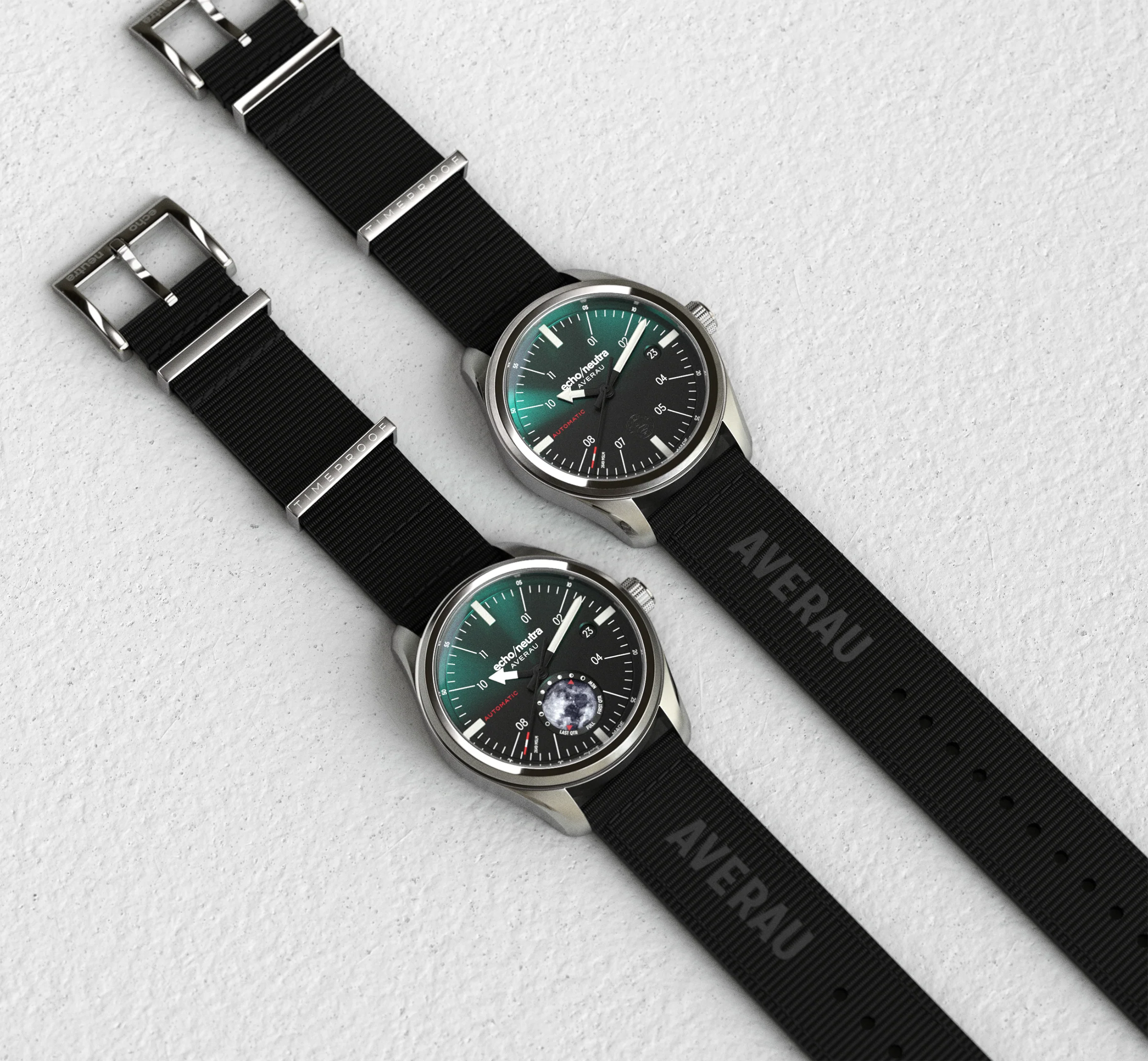 AVERAU 39 Moon phase "Big Moon" Green Degradè - Image 5