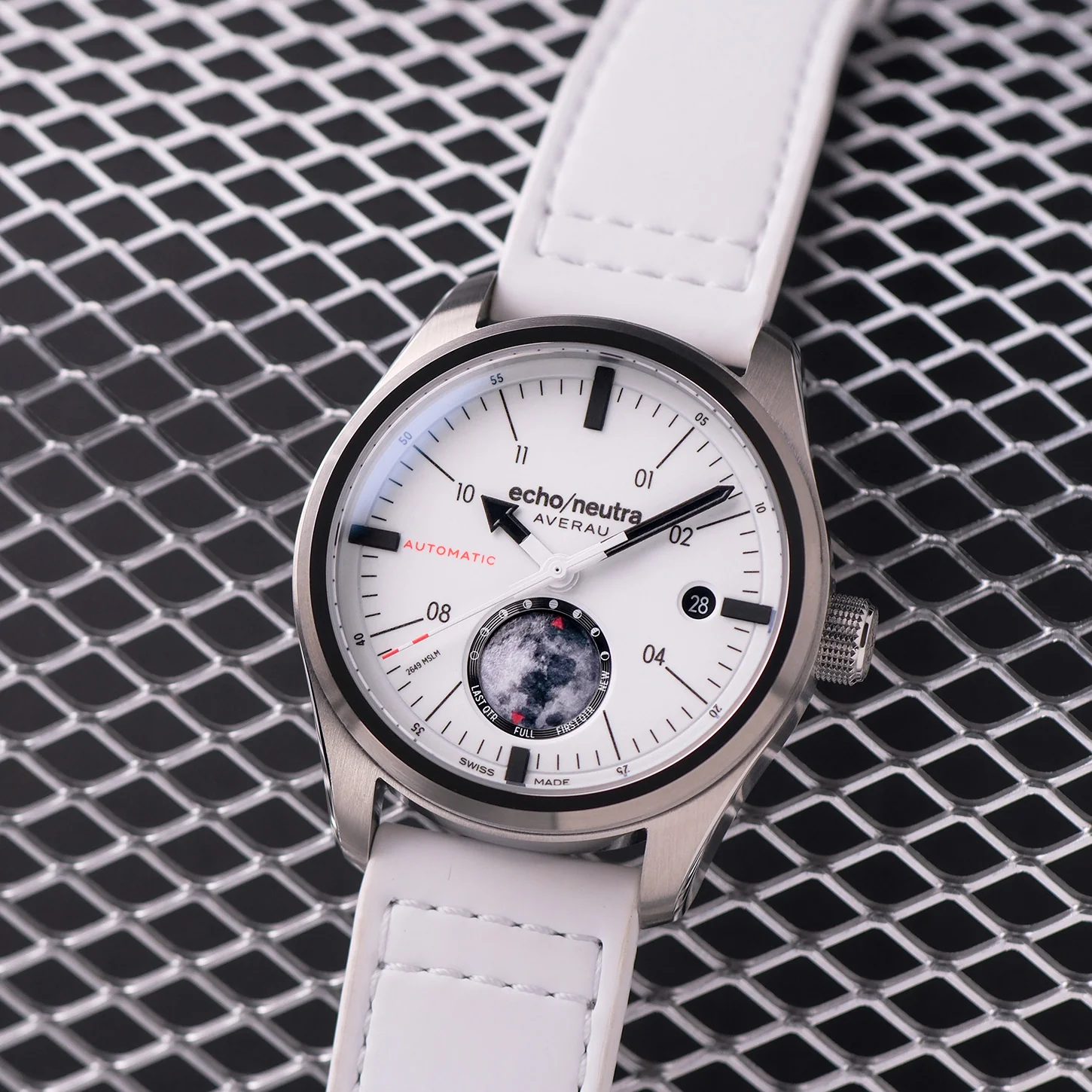 AVERAU 39 Moon phase “Big Moon” White - Image 3