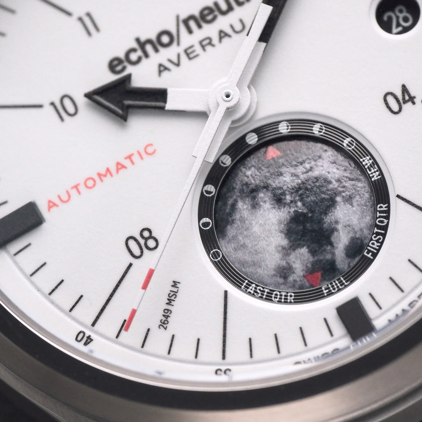 AVERAU 39 Moon phase “Big Moon” White - Image 4