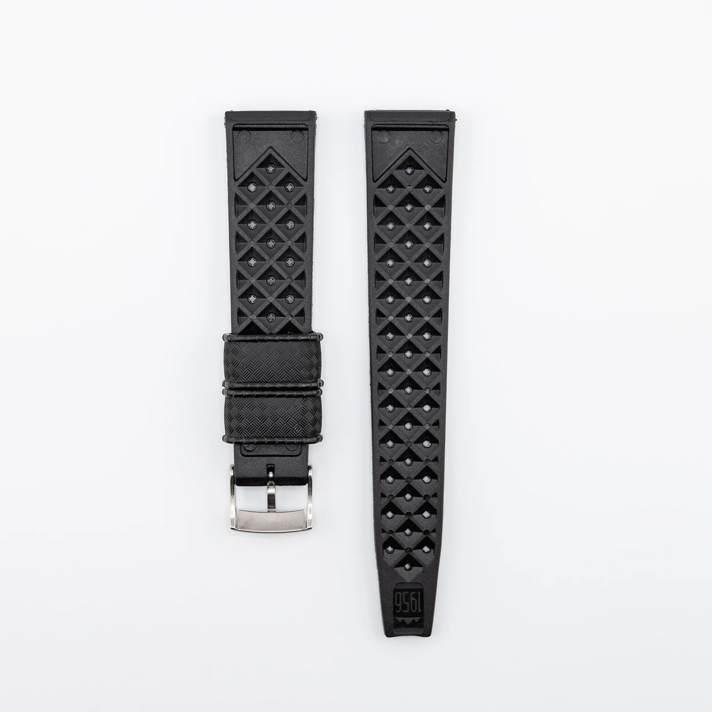 Black "Tropical" rubber strap - Image 4